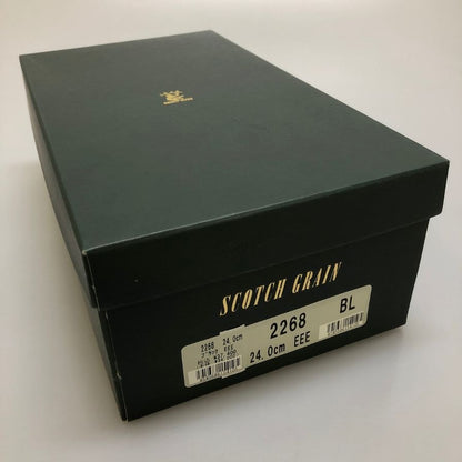 スコッチグレイン コインローファー VENTO ブラック メンズ サイズ24EEE 2268 SCOTCH GRAIN 約24.0cm【AFD8】