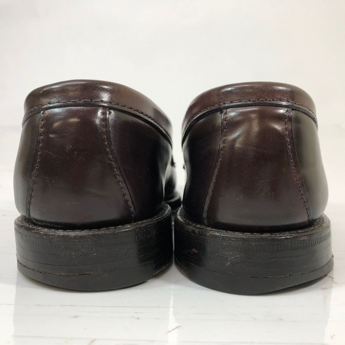 オールデン レザーシューズ ペニーローファー 986 バーガンディ メンズ サイズUS7.5 ALDEN ローファー 約25.5cm【LA】【中古】