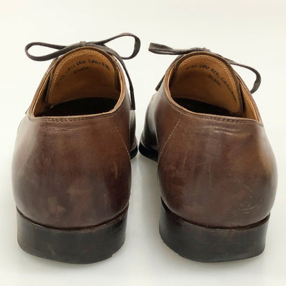 サンクリスピン AZALEA レザーシューズ Uチップ カーフ メンズ ブラウン サイズUK7.5 Saint Crispin's ビジネスシューズ 約26.0cm【LA】【中古】