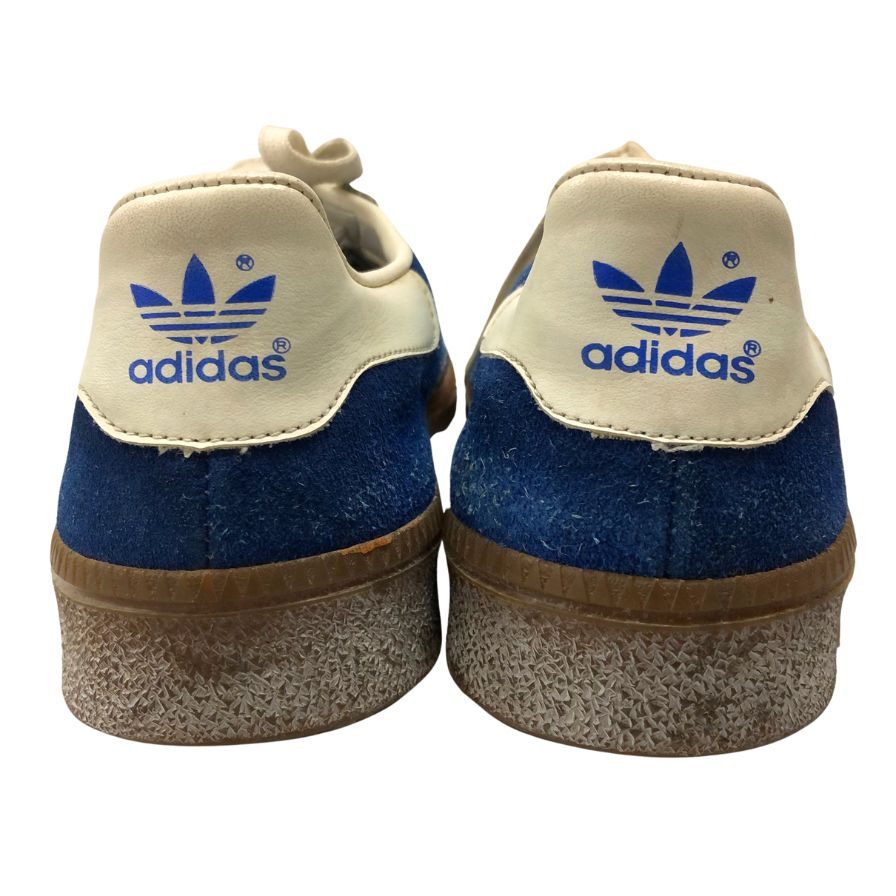 アディダス オリジナルス スニーカー ミュンヘン ヴィンテージ 80s ガムソール サイズ5 ブルー Adidas Originals MUNCHEN 約24.0cm【AFC33】