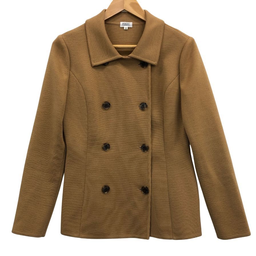 美品◆フォクシー ブティック ジャケット ウール ニット ダブル ブレスト 15753 レディース サイズ40 FOXEY BOUTIQUE 【AFB10】