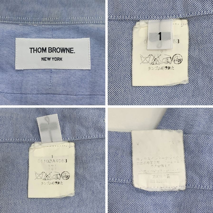 【美品】トムブラウン シャツ 錨柄 ボタンダウン 長袖シャツ コットン 0 S 楽天市場】THOM BROWNE(トムブラウン) サイズ:2 ボタンダウン