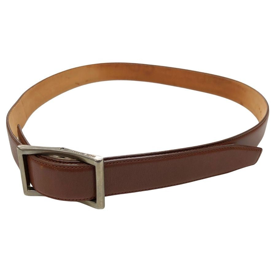 ウインズファクトリー フリコベルト  金具シルバー  ブラウン   WINS FACTORY【AFI18-3】