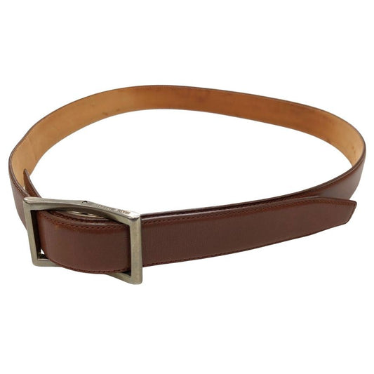 ウインズファクトリー フリコベルト  金具シルバー  ブラウン   WINS FACTORY【AFI18-3】