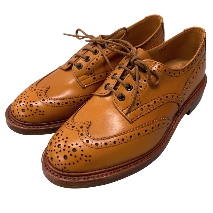 トリッカーズ　バートン　ウイングチップ　ブラウン　サイズUK5 トリッカーズ バートン|BOURTON MARRON ウィングチップ メンズ