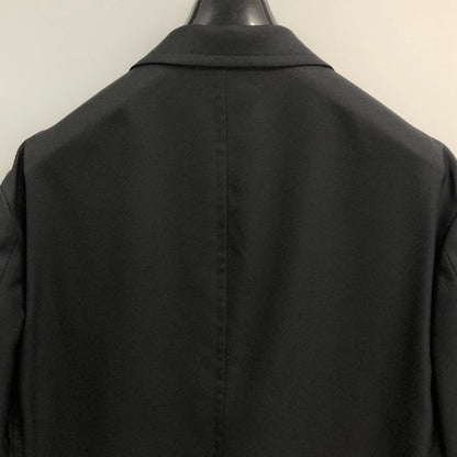 中古◆シンヤオフィシャル テーラードジャケット ウール100% ブラック メンズ サイズ3 SHINYA OFFICIAL 【AFB19】