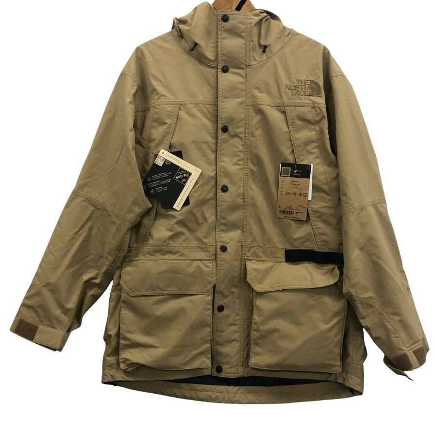 極美品◆ノースフェイス NPM62510 ストレージ ジャケット ナイロン メンズ ベージュ サイズL THE NORTH FACE 【AFA12】