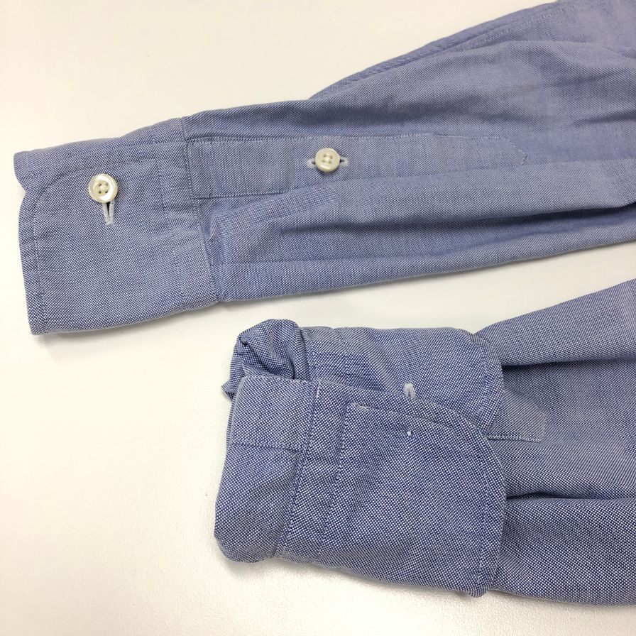 美品◆ミナミシャツ 南シャツ ワイシャツ コットン ビスポーク メンズ サイズ表記無し ブルー系 MINAMI SHIRTS 【AFB7】