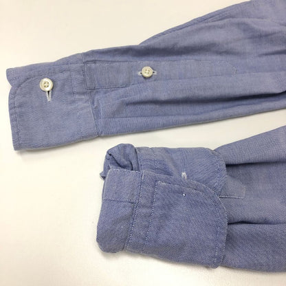 美品◆ミナミシャツ 南シャツ ワイシャツ コットン ビスポーク メンズ サイズ表記無し ブルー系 MINAMI SHIRTS 【AFB7】