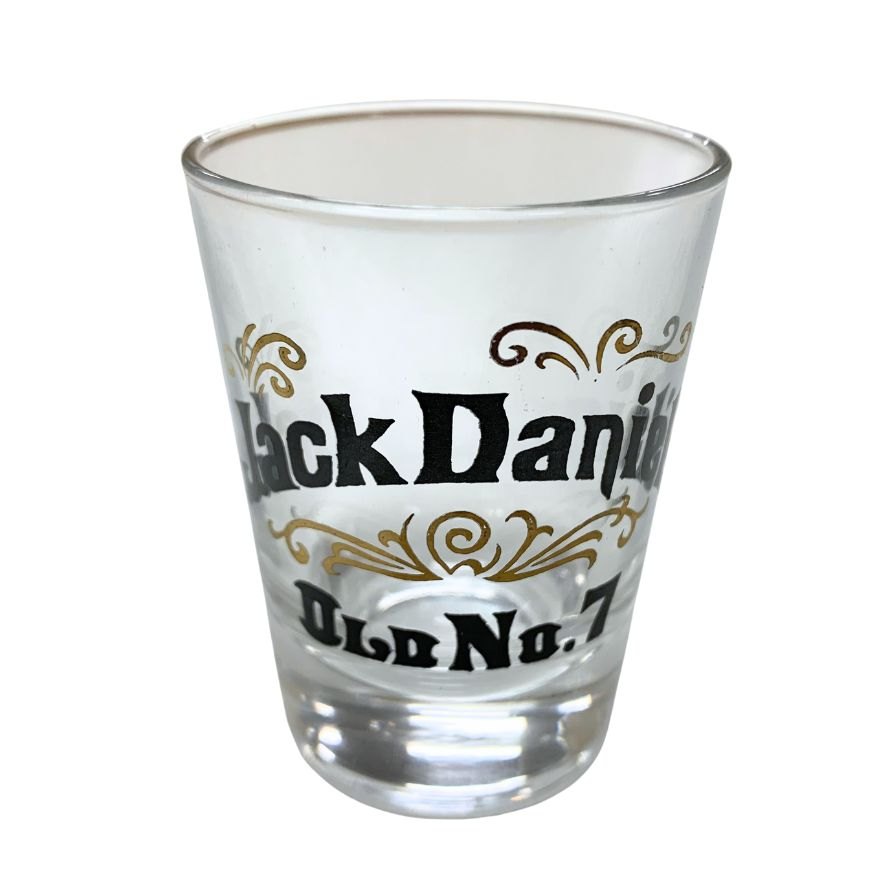 ジャックダニエル OLD No.7 ショットグラス 6個セット JACK DANIEL'S【AFI26】【中古】