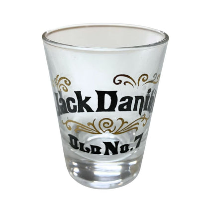 ジャックダニエル OLD No.7 ショットグラス 6個セット JACK DANIEL'S【AFI26】【中古】