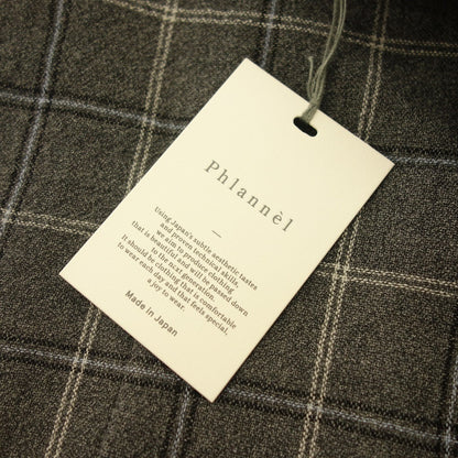 Very good condition◆Flannel jacket BBZ2021207A0001 Check Men's Size 3 Gray phlannel [AFB28] 