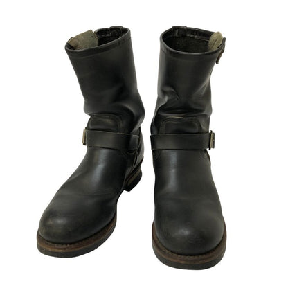 レッドウィング エンジニアブーツ 55360 メンズ サイズ 8ハーフ ブラック RED WING 約26.5cm【YB6】