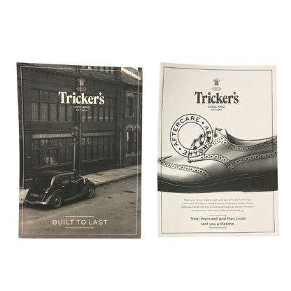 トリッカーズ レザー チャッカブーツ ウィンストン 7468 メンズ  サイズUK9  ブラウン Trickers Winston ビジネスシューズ 約27.5cm【LA】【中古】