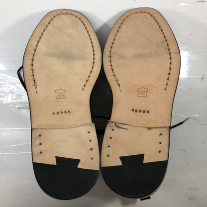エンダースキーマ レザーブーツ 冗談一 ウイングチップ ブラック サイズ5 メンズ Hender Scheme 約26.5cm【AFD14】
