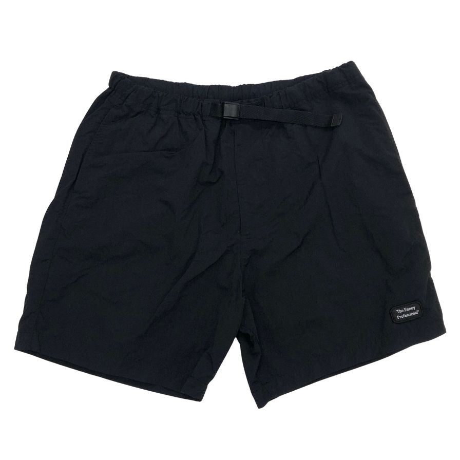 エンノイ ナイロン ショートパンツ SS23BRENPT03LP NYLON SHORTS 日本製 メンズ サイズL ブラック The Ennoy Professional 【AFB16】