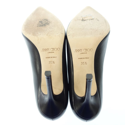 Good Condition◆JIMMY CHOO Pumps High Heels Calf Women's Black Size 35.5 JIMMY CHOO [AFC31] 