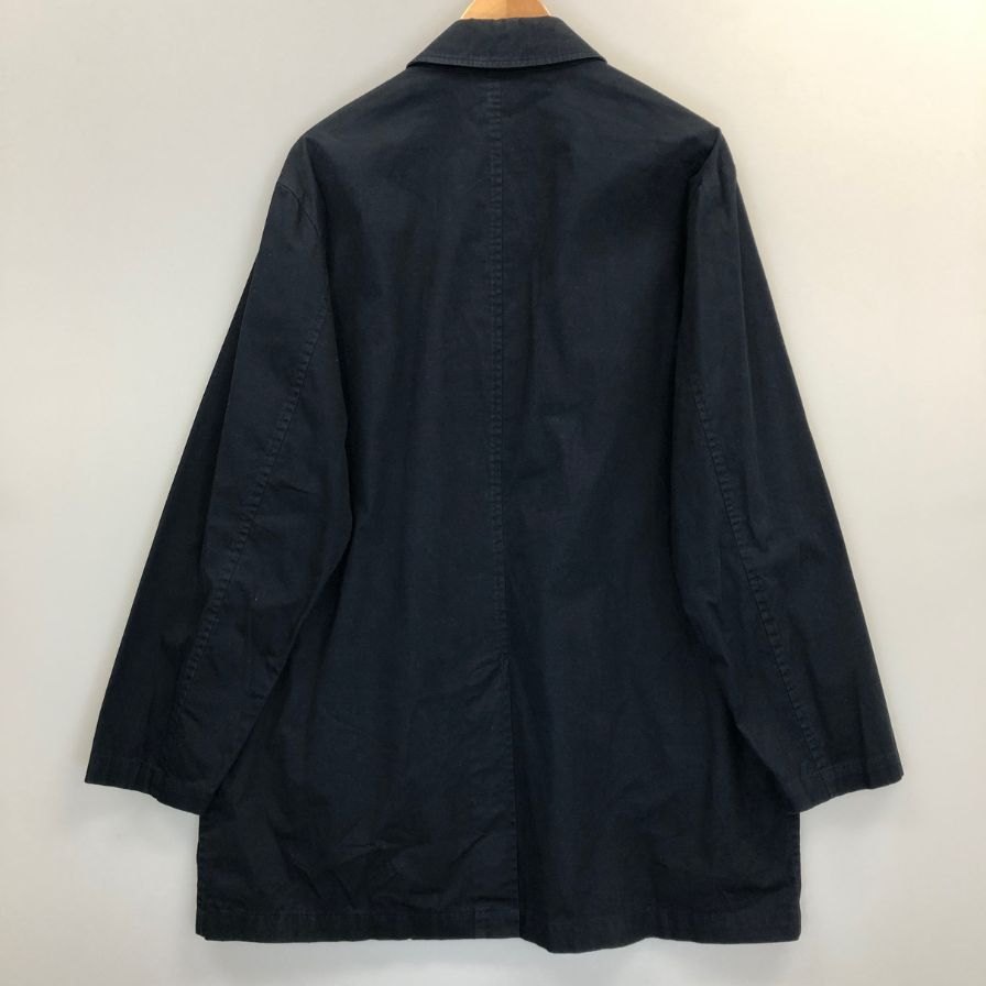 中古◆ポロ ラルフローレン ステンカラーコート ネイビー メンズ サイズM Polo Ralph Lauren 【AFB11】
