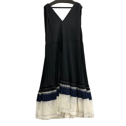 美品◆スリーワン フィリップリム ドレス ワンピース プリーツ加工 レディース ブラック系 サイズXS 3.1 Phillip Lim 【AFB19】