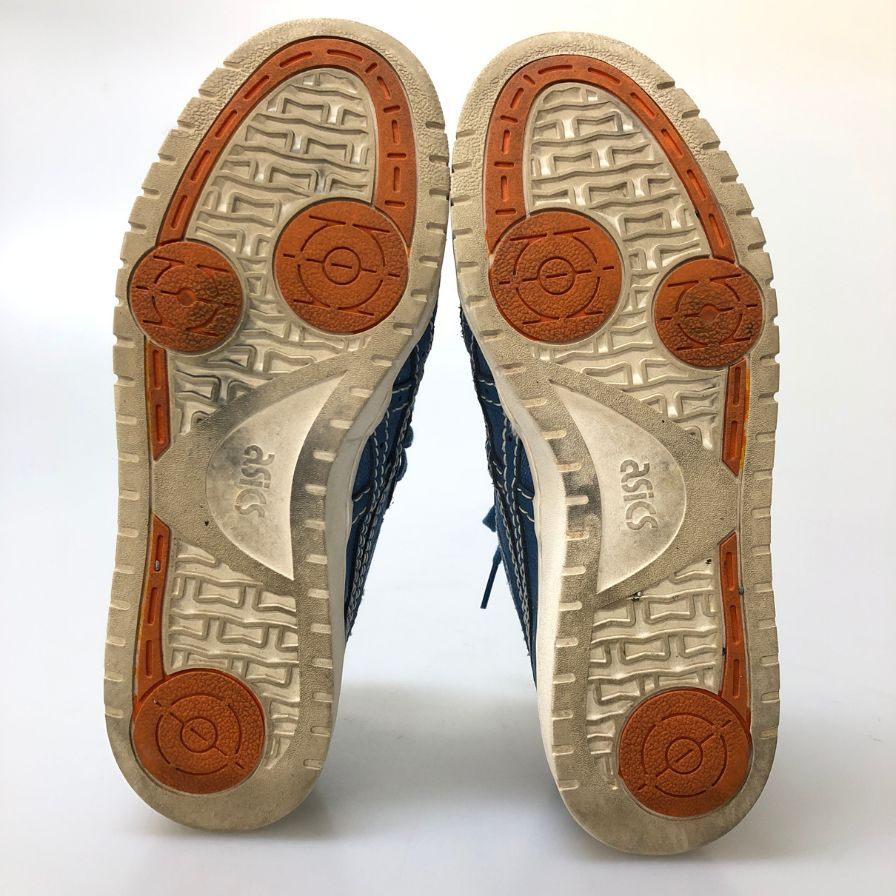 アシックス スニーカー アズール ATMOS GEL-PTG 岡山デニム 1201A561 ブルー サイズ27cm  ASICS 約27.0cm【AFC31】