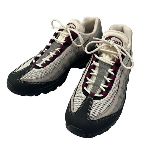 ナイキ ローカット スニーカー エアマックス パールグレー ダークビートルート DQ9001-001 グレー サイズ30cm NIKE AIR MAX 95 Pearl Grey 約30.0cm【AFC30】