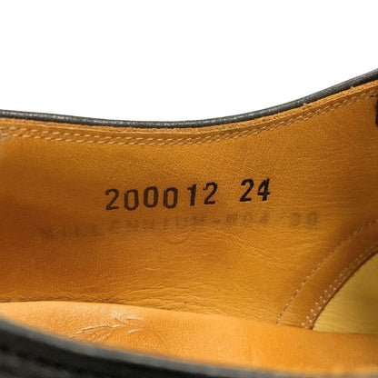 スコッチグレイン シングルモンク ミレニアム2000 カーフレザー ブラック 24EEE メンズ 革靴 メダリオン シングルストラップ SCOTCH GRAIN ビジネスシューズ 約24.0cm【LA】【中古】