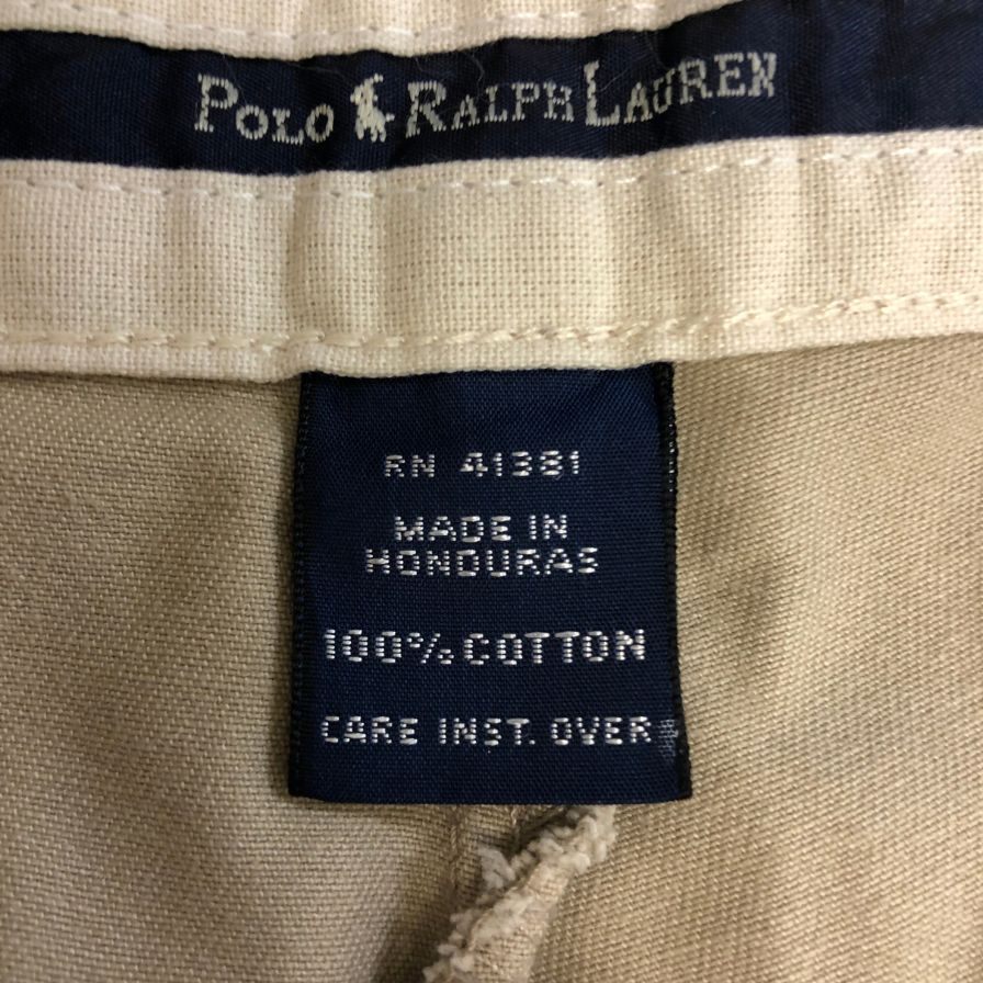 ポロ ラルフローレン チノパン アンドリューパンツ 2タック メンズ ベージュ サイズW29L32 POLO RALPH LAUREN 【AFB5】