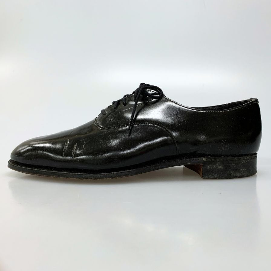 ブルックスブラザーズ  レザーシューズ 911 エナメル 905  プレーントゥ 内羽根 メンズ サイズ41D  ブラック BROOKS BROTHERS 約26.0cm【AFC34】
