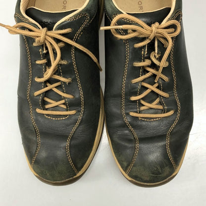 ロックポート レザースニーカー ブラックサイズUS8.5 メンズ ROCKPORT 約26.5cm【AFC40】