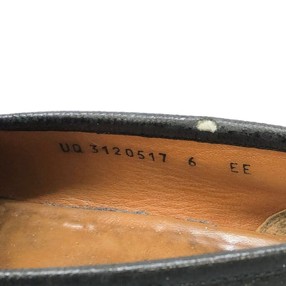 フェラガモ ビットローファー グレインレザー ガンチーニ金具 メンズ サイズ6EE ブラック Ferragamo 約24.5cm【AFC8】
