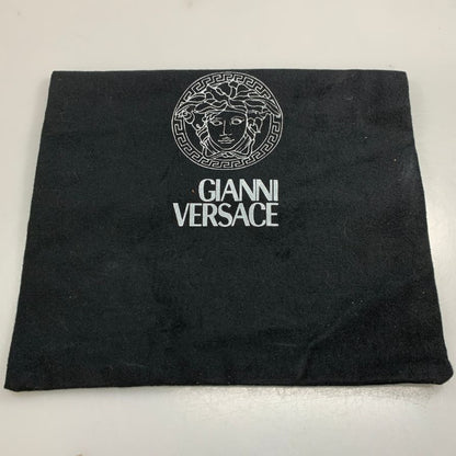 ヴェルサーチ クラシック レザーシューズ ブラック メンズ サイズ 40.5 VERSACE CLASSIC 約25.5cm【AFC41-2】