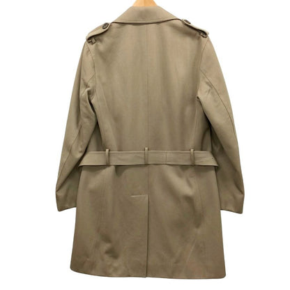 極美品◆ラルディーニ コート トレンチコート ウール ベージュ サイズ42 メンズ LARDINI 【AFB46】