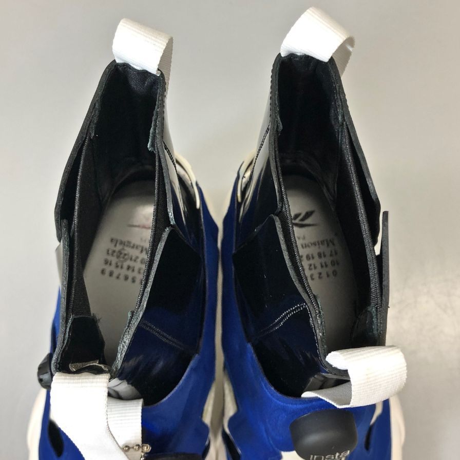 メゾンマルジェラ リーボック スニーカー Tabi Instapump Fury Hi S34WU0023 ブルー系 レディース サイズ37 Maison Margiela Reebok 約23.5cm【AFD6】