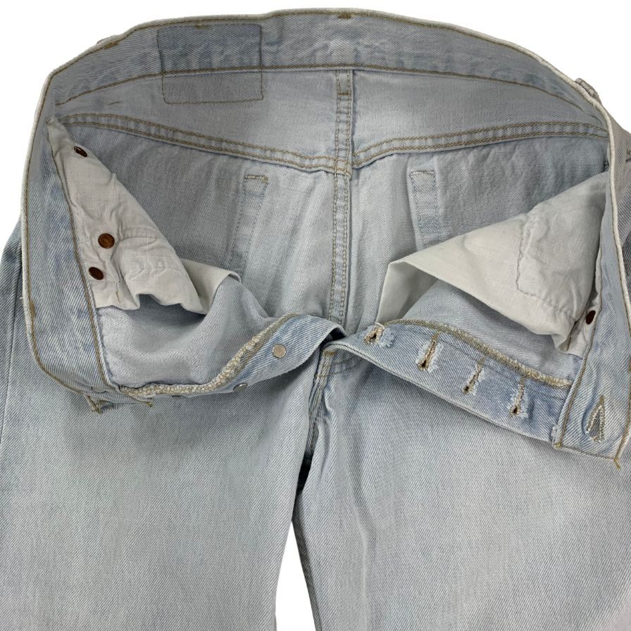 リーバイス デニムパンツ 501 90年代 USA製 ボタン裏501 インディゴ メンズ サイズ W30 L34 LEVI’S 【AFB34】