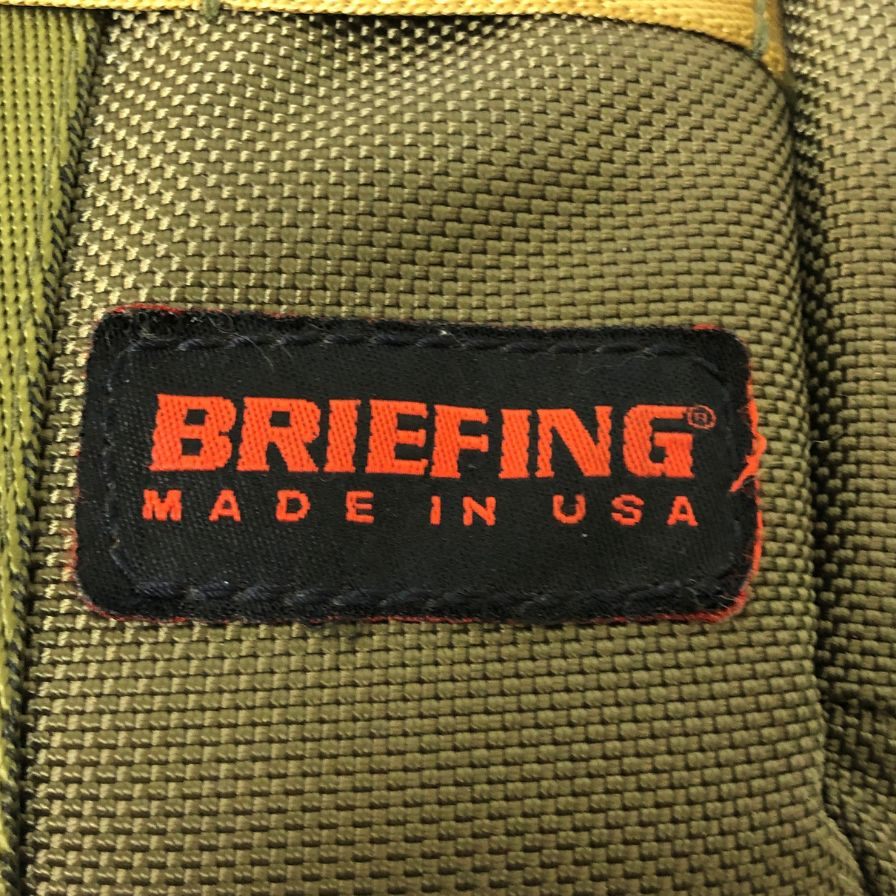ブリーフィング プロテクショントート USA製 初期型（廃盤カラー）カーキ・モス系  BRIEFING【AFE3】