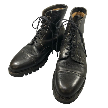 ジョンロブ ロッキー ブーツ グレインレザー ブラック サイズ7.5 メンズ JOHN LOBB 約26.0cm【AFC42】