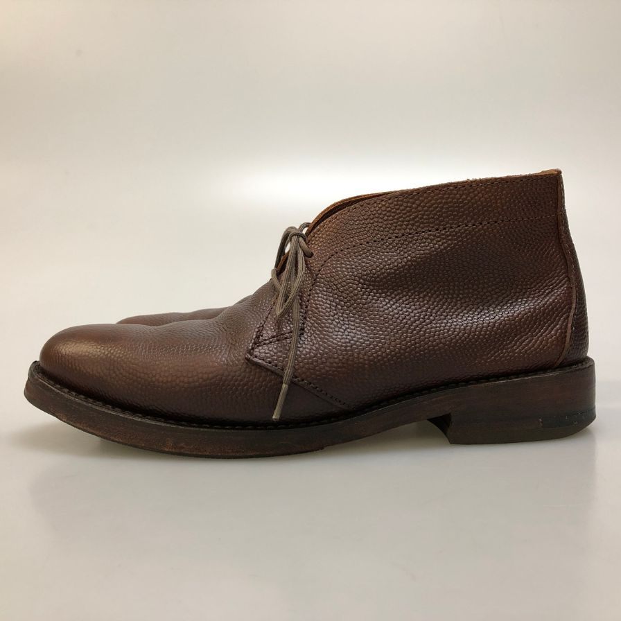 アレンエドモンズ ブルックスブラザーズ別注 チャッカブーツ シボレザー ブラウン メンズ サイズ7.5D Allen Edmonds×Brooks Brothers 約25.5cm【AFC43】