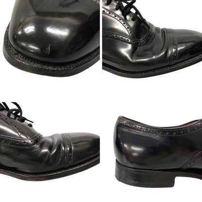 チャーチ レザーシューズ legate ローカット パンチドキャップトゥ ブラック メンズ サイズ6ハーフ Church's 約25.5cm【AFC1】