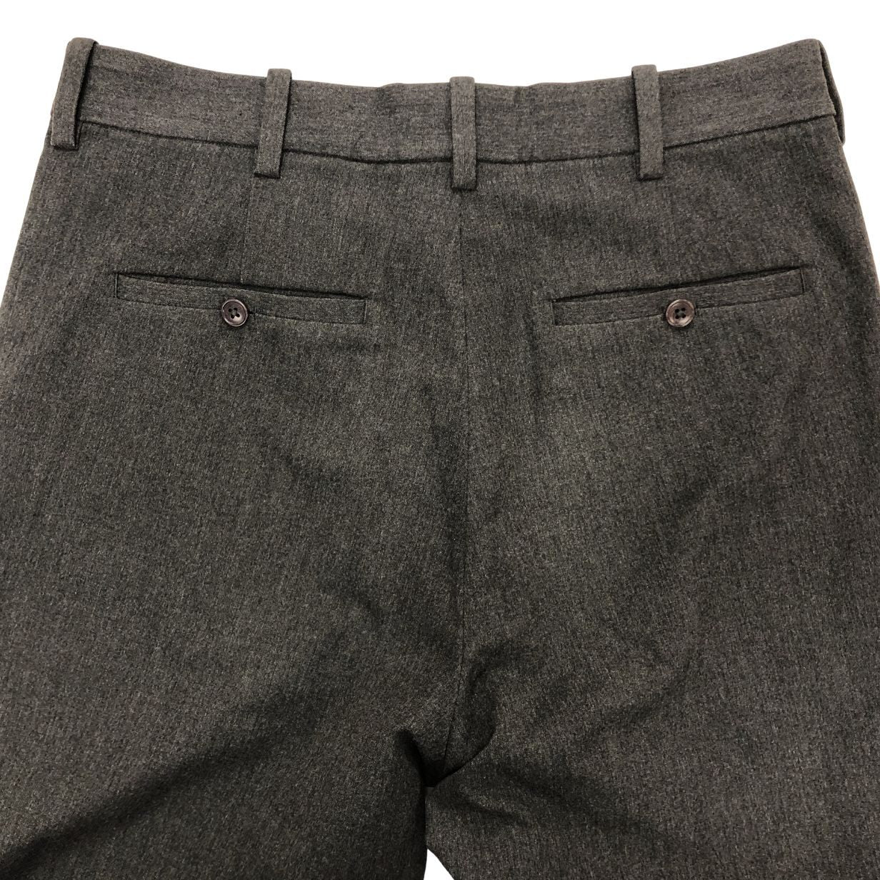コンテンポ スラックス ウールライク グレー系 メンズ サイズL CONTEMPO 【AFB14】