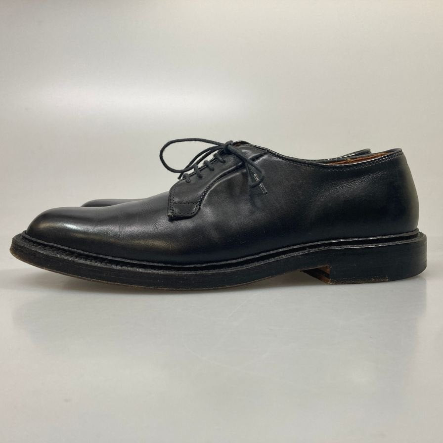 オールデン レザーソウル 別注 レザーシューズ 95273 クロムエクセル レザー バリーラスト ブラック US7.5E ALDEN ビジネスシューズ 約25.5cm【LA】【中古】