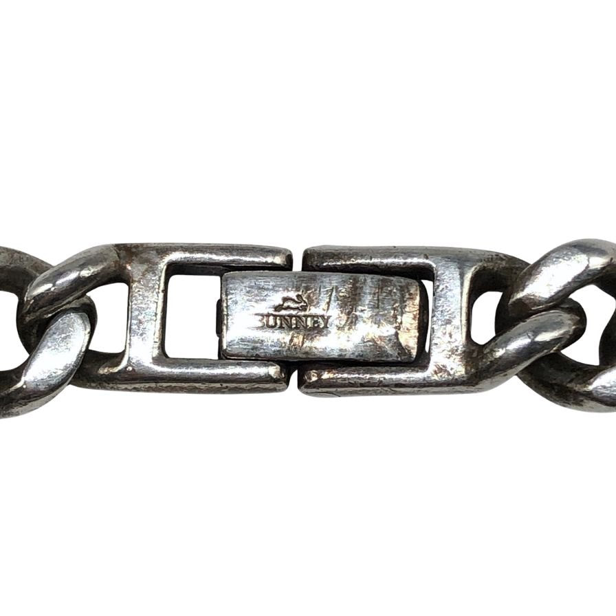 バニー IDブレスレット  シルバー925 36.5g BUNNEY