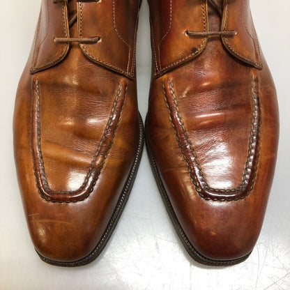 ベルルッティ Uチップ チャッカブーツ 032 602 メンズ ブラウン サイズ 8ハーフ Berluti 約26.5cm【AFC41】