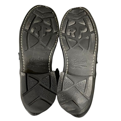 パラブーツ レザーシューズ シャンボード Uチップ カーフ ブラック メンズ サイズUK6F Paraboot CHAMBORD ビジネスシューズ 約24.5cm【LA】【中古】