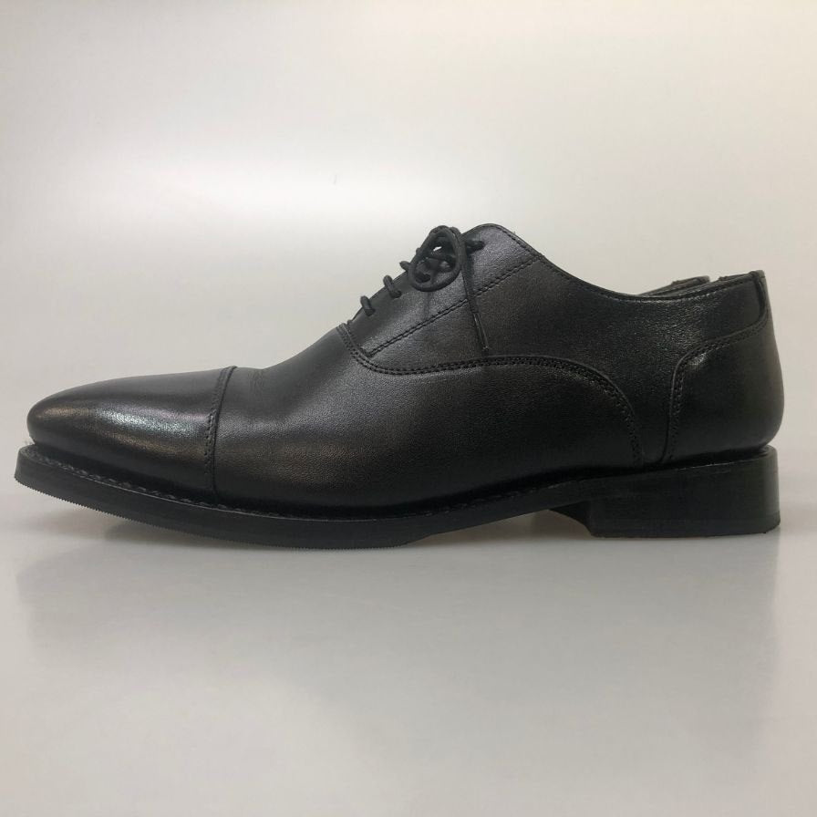 スーツセレクト レザーシューズ ストレートチップ DO-11 カーフ メンズ ブラック サイズ25cm SUIT SELECT 約25.0cm【AFC30】