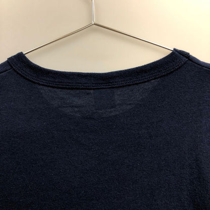 中古◆ラッセル Tシャツ 90年代 コットン USA製 ネイビー メンズ サイズXL Russell 【AFB17】