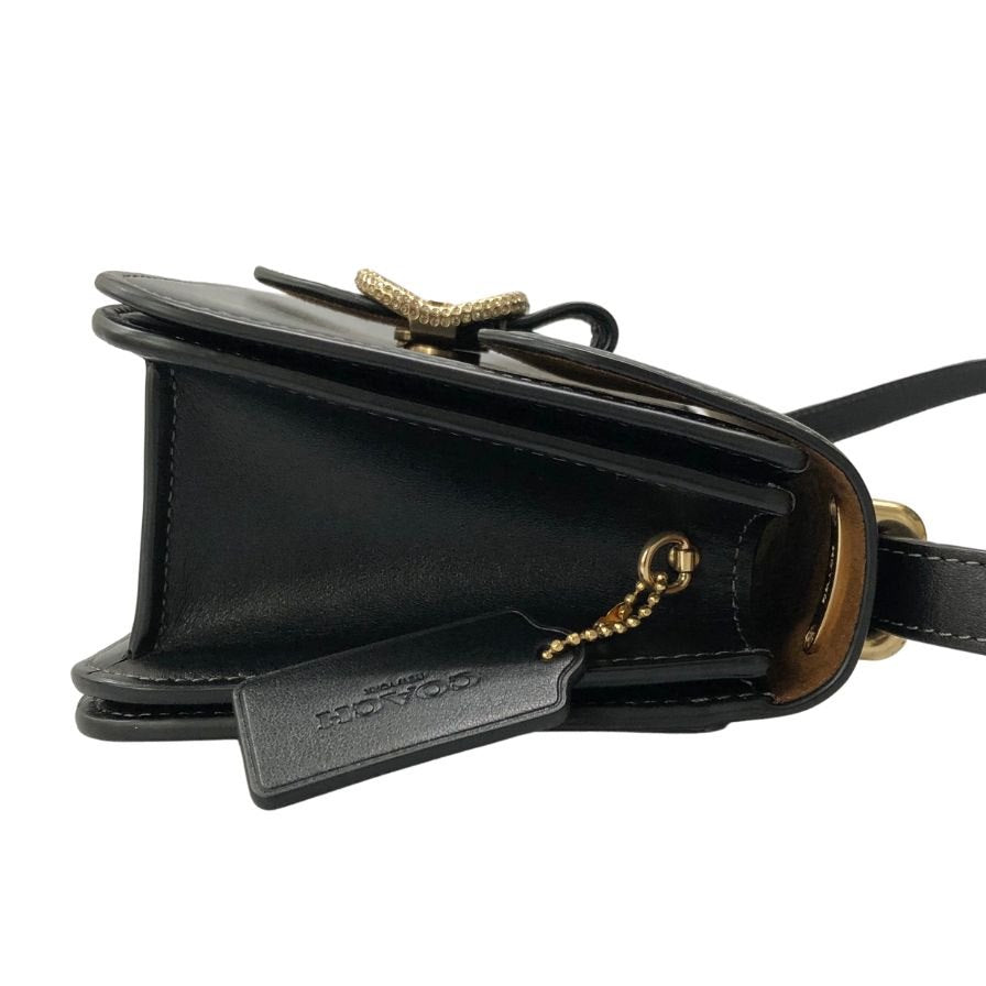 コーチ ショルダーバッグ  C0924 モーガン スクエア クロスボディ ブラック レディース COACH【AFE10】