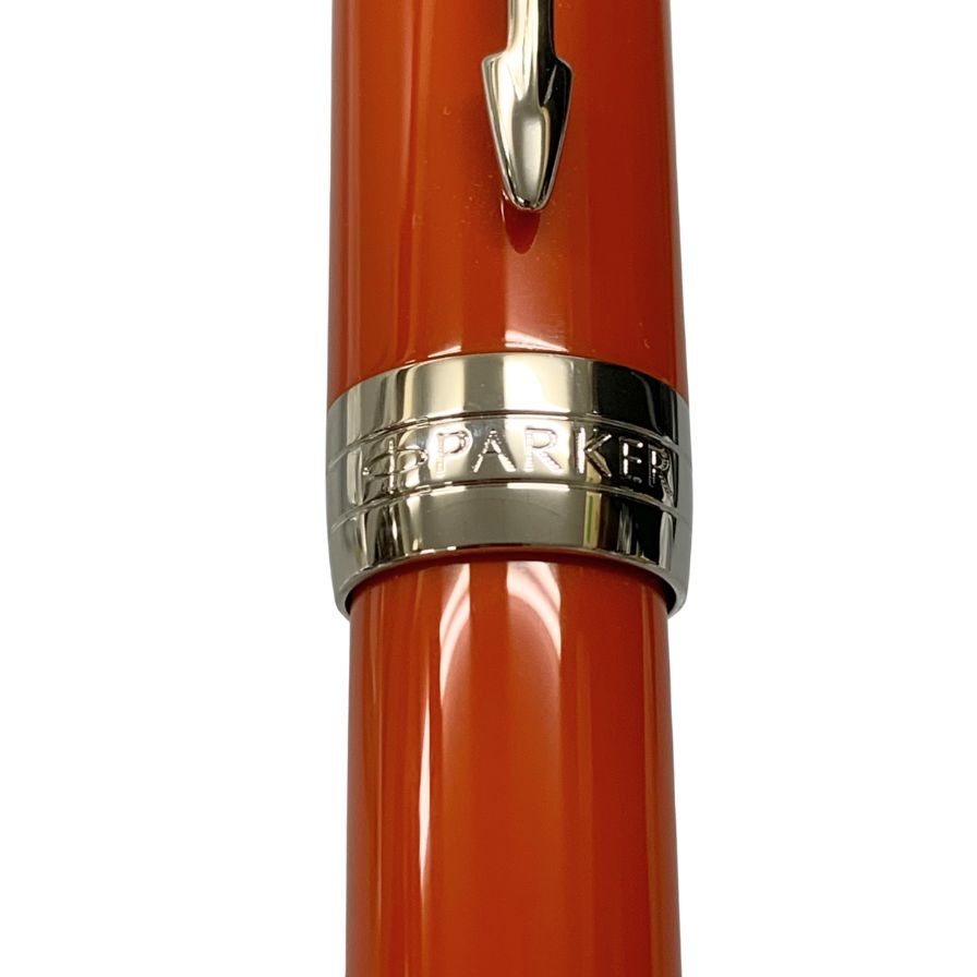 パーカー 万年筆 デュオフォールド クラシック ビッグレッドCT センテニアル ペン先18K 750 レッド シルバー PARKER【AFI18-2】