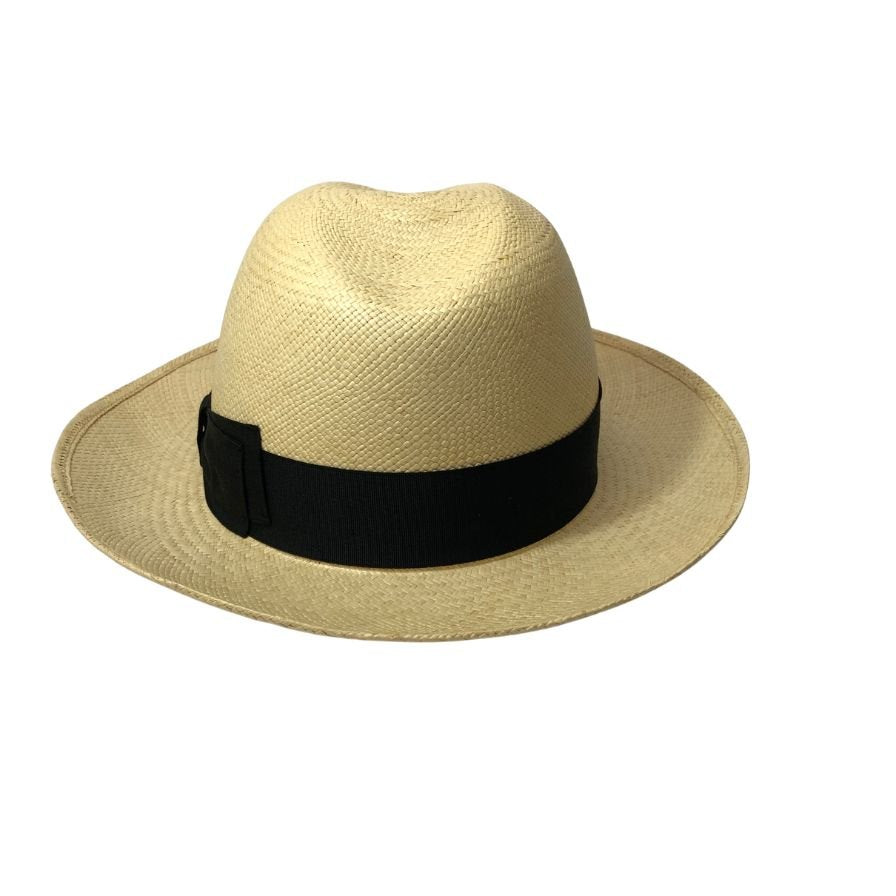 ボルサリーノ パナマ帽子 ワイドブリム サイズ61 Borsalino【AFE13】