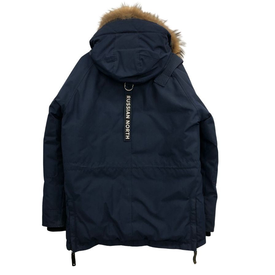 美品◆アークティックエクスプローラ チル ダウンジャケット メンズ ネイビー サイズL  arctic explorer 【AFF19】