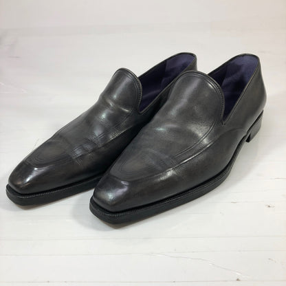 ベルルッティ  レザーシューズ ローファー  グレー系 ラスト0143 サイズ9 メンズ BERLUTI 約27.0cm【AFC3】